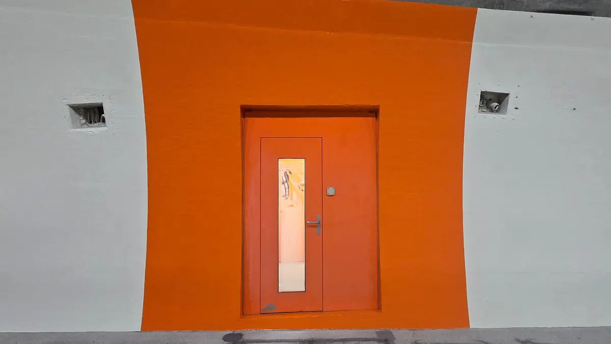 View of the safety-relevant areas