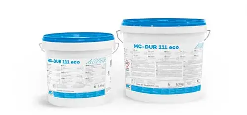 MC-DUR 111 eco is a new epoxy resin sealer from MC-Bauchemie that can be used indoors.  <br>&copy; MC-Bauchemie 2026
