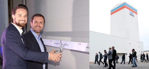 Ceremonial opening of the new Powder Tower in Brazil <br>&copy; MC-Bauchemie 2026