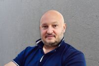Portrait of the new Managing Director Maksim Kirin 