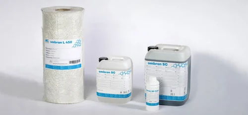 ombran SC is a new odourless and styrene-free reactie resin for use in the hand lay-up lamination of sewerage structures.  <br>&copy; MC-Bauchemie 2026