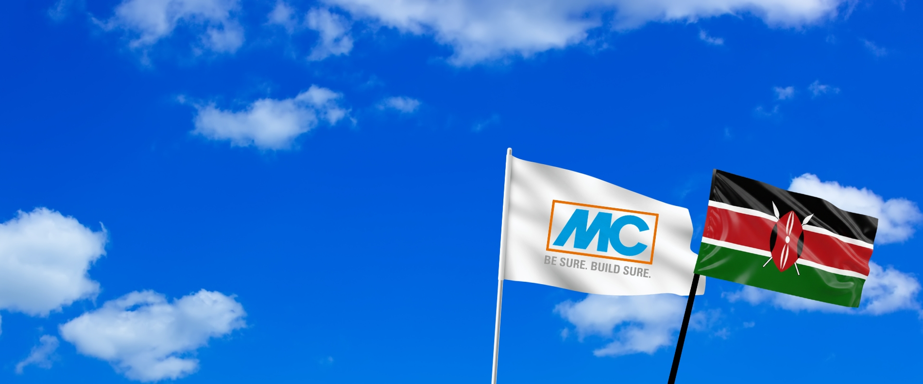 Picture of the MC’s flag and of Kenya